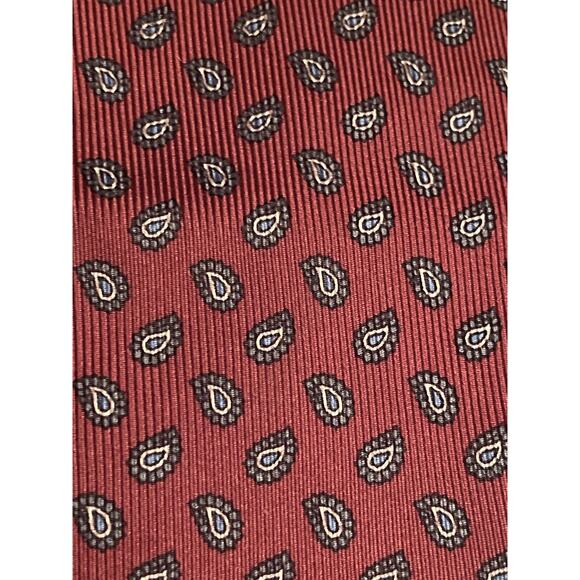 Robert Talbott For Ed Mitchell Westport Hand Made Men’s Neck Tie Made In Usa - Picture 9 of 9